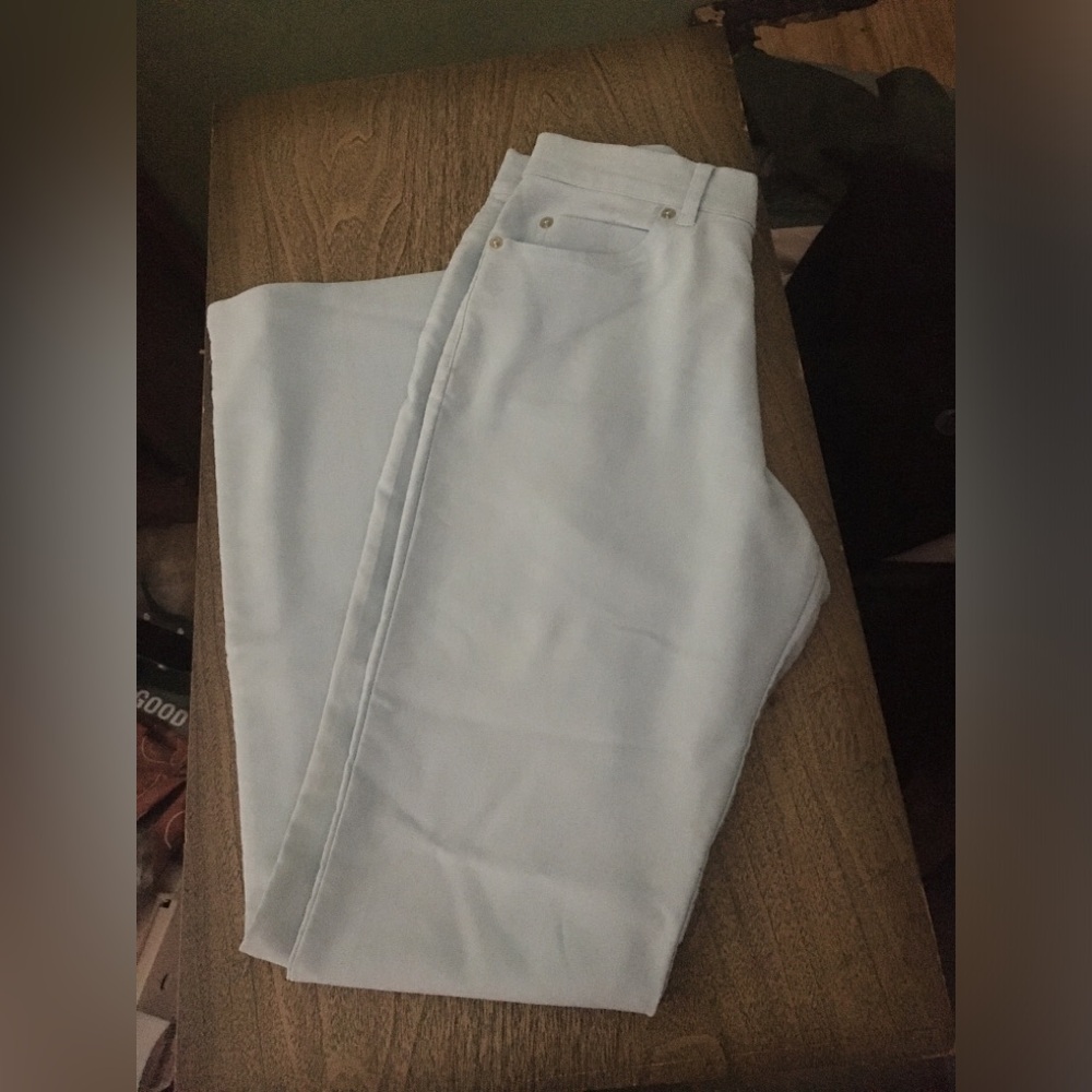 Forever 21 Baby Blue Pants - Picture 2 of 4